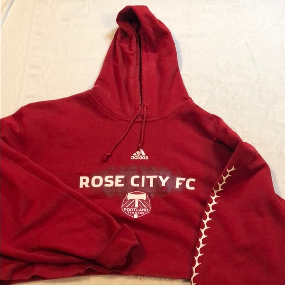 adidas Other - Cropped rose city hoodie adidas Other - Cropped rose city hoodie